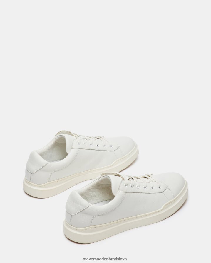 obuv biela koža muži Steve Madden tilton 8D42H896