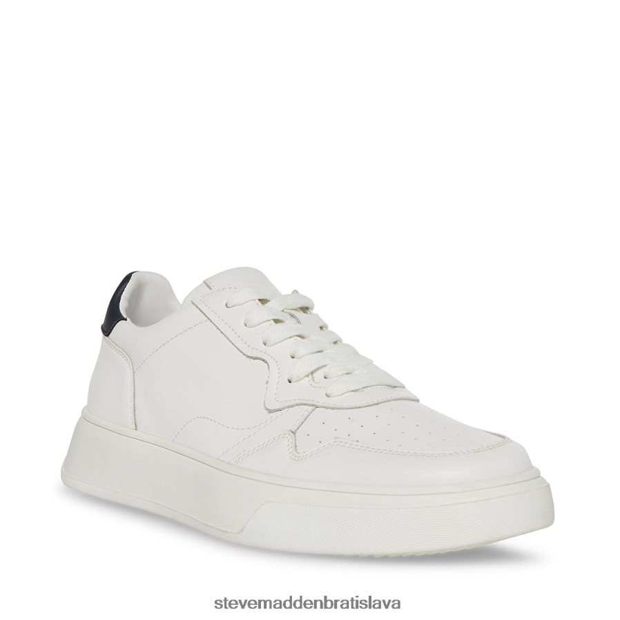 obuv biela/námorná koža muži Steve Madden jorgee 8D42H919