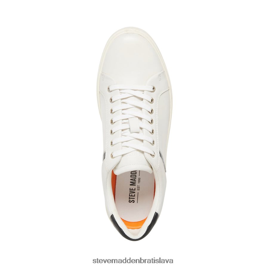 obuv biely čierny muži Steve Madden mccord 8D42H909