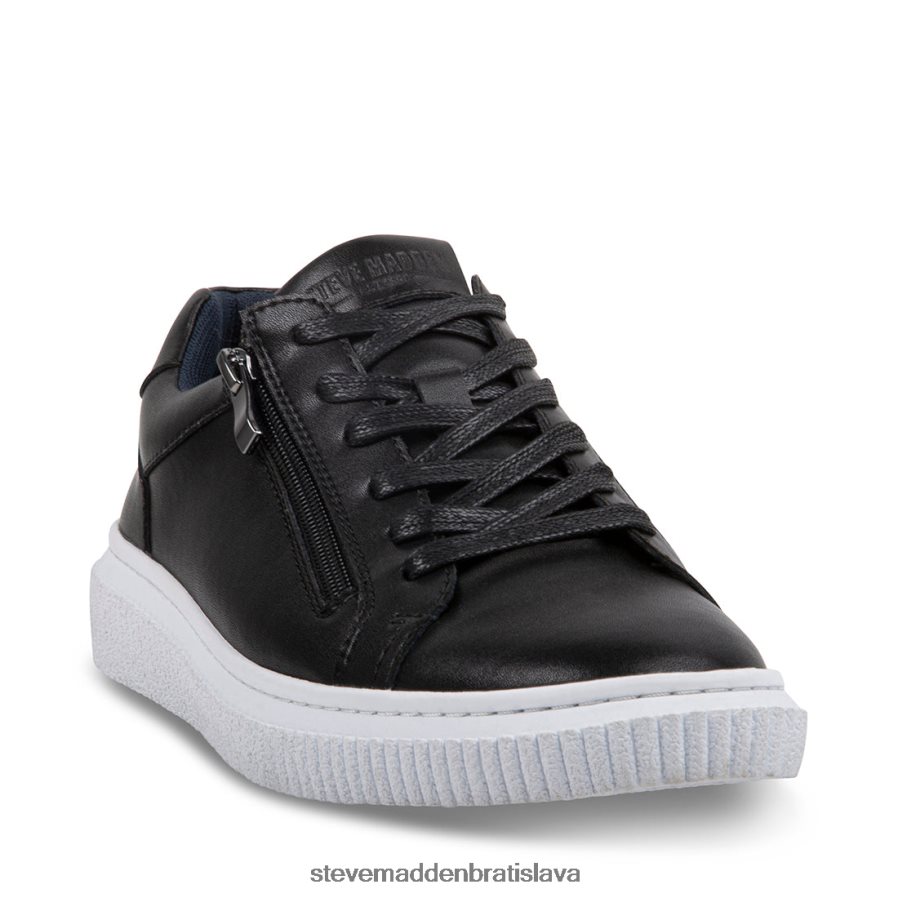 obuv čierna koža muži Steve Madden niziam 8D42H906