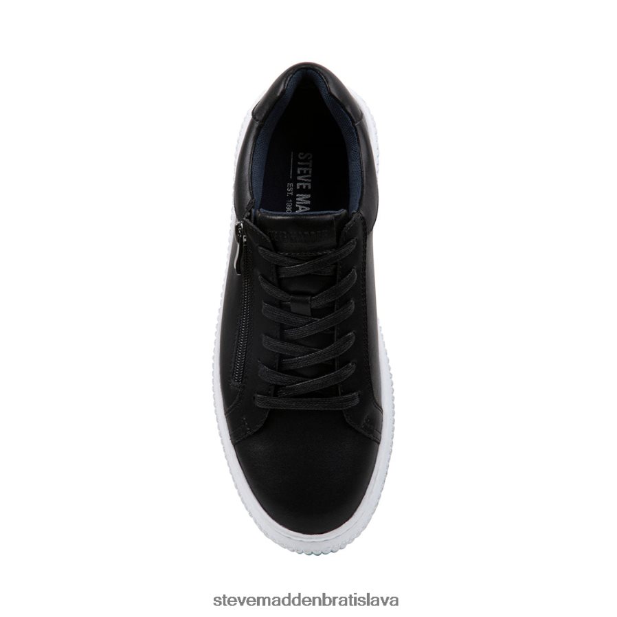 obuv čierna koža muži Steve Madden niziam 8D42H906