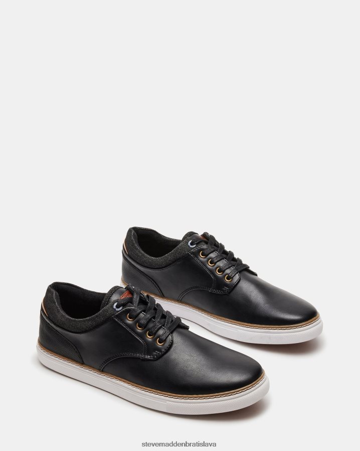 obuv čierna koža muži Steve Madden roklina 8D42H902