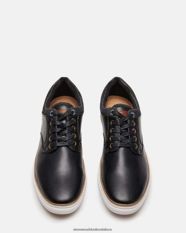 obuv čierna koža muži Steve Madden roklina 8D42H902