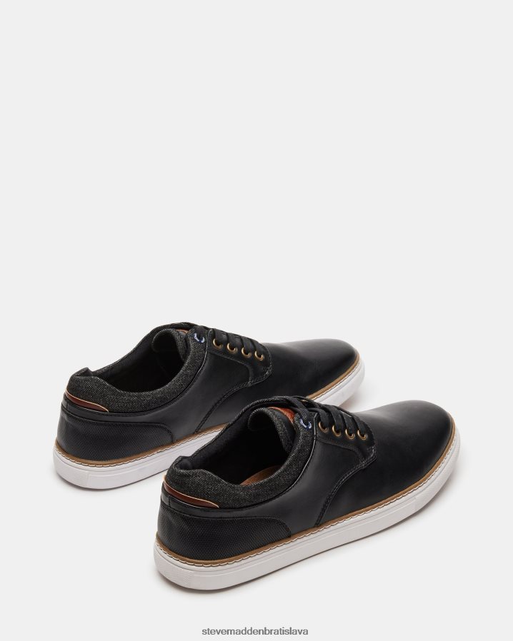 obuv čierna koža muži Steve Madden roklina 8D42H902