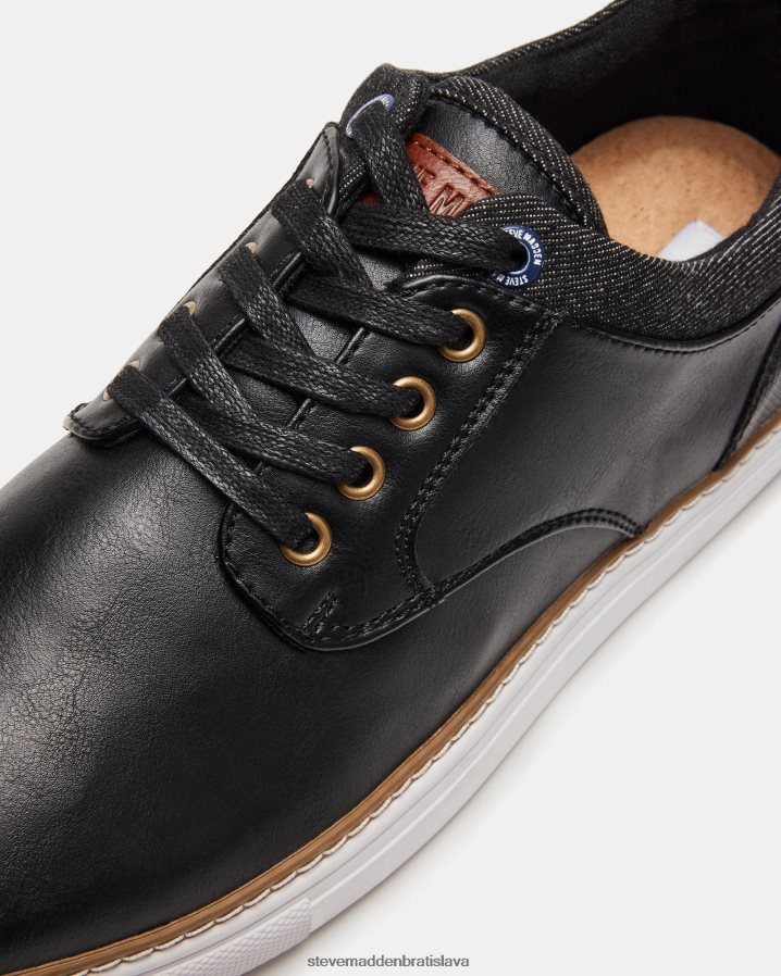 obuv čierna koža muži Steve Madden roklina 8D42H902