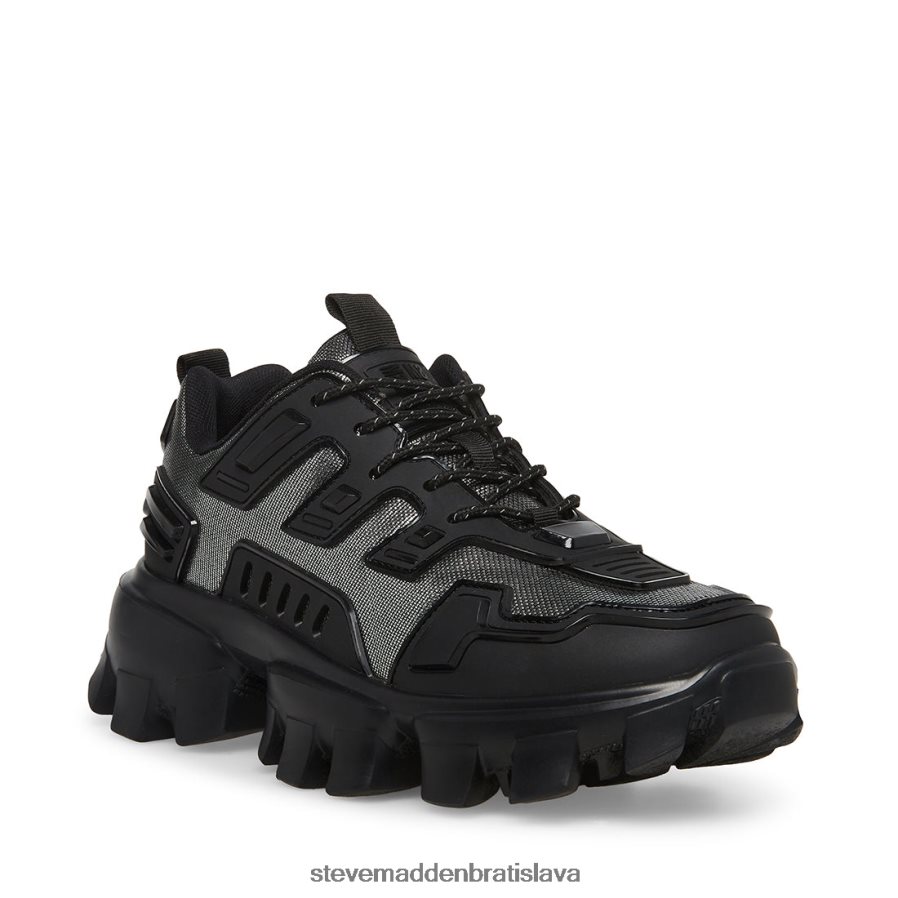 obuv čierna strieborná muži Steve Madden ponce 8D42H899