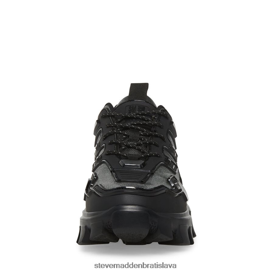 obuv čierna strieborná muži Steve Madden ponce 8D42H899