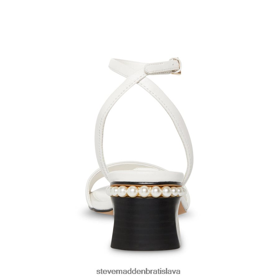 obuv biela koža ženy Steve Madden nora 8D42H126