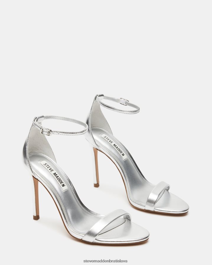 obuv strieborná koža ženy Steve Madden tecy 8D42H544
