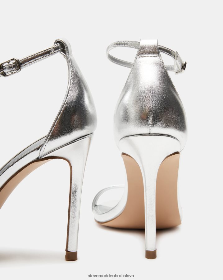 obuv strieborná koža ženy Steve Madden tecy 8D42H544
