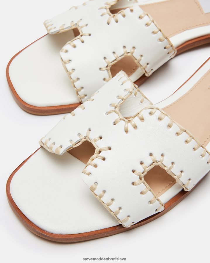 obuv biela koža ženy Steve Madden hadyn tkaný 8D42H31