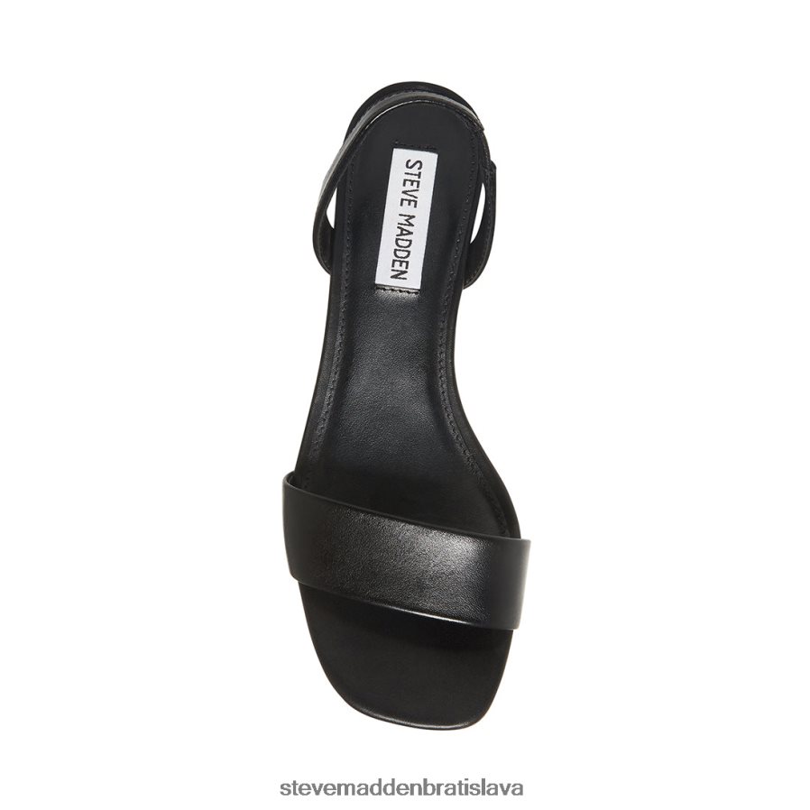 obuv čierna koža ženy Steve Madden mariánsky 8D42H155