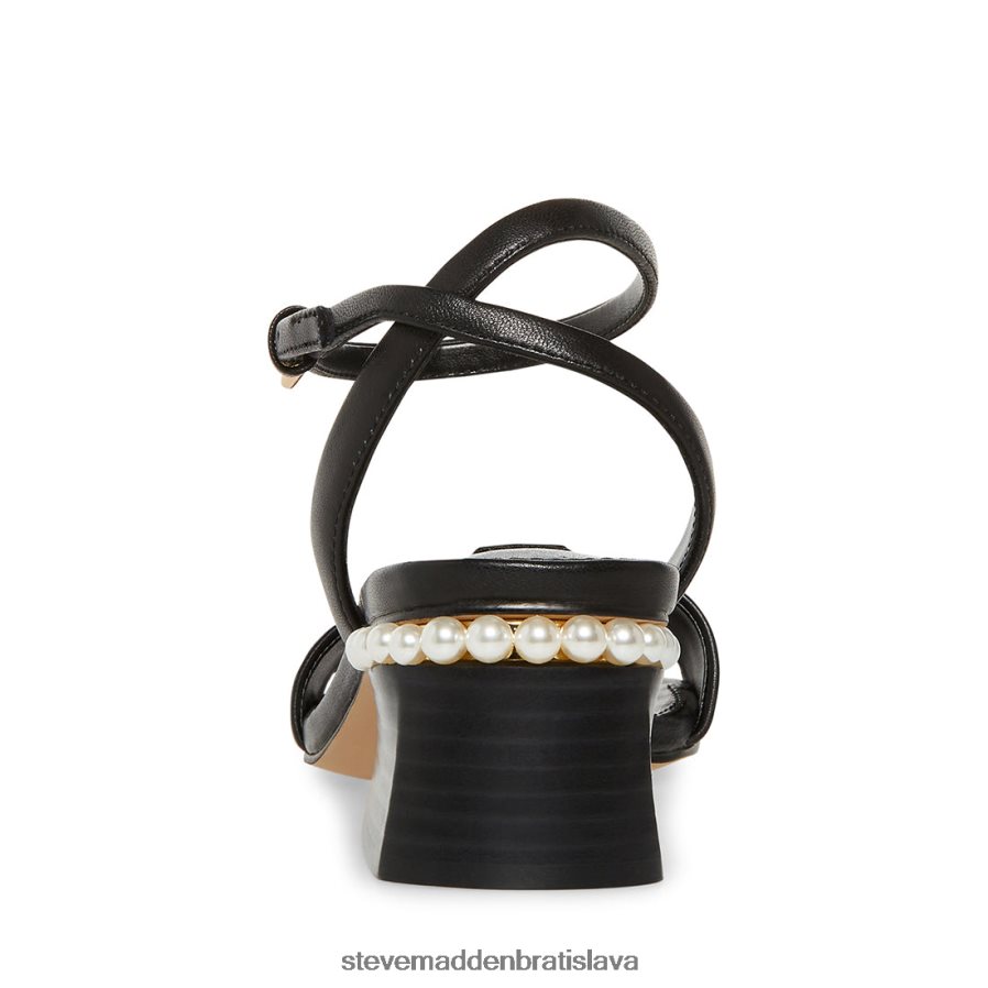 obuv čierna koža ženy Steve Madden nora 8D42H134