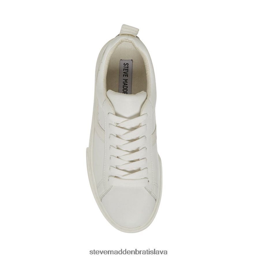 obuv biela koža ženy Steve Madden rorri 8D42H317