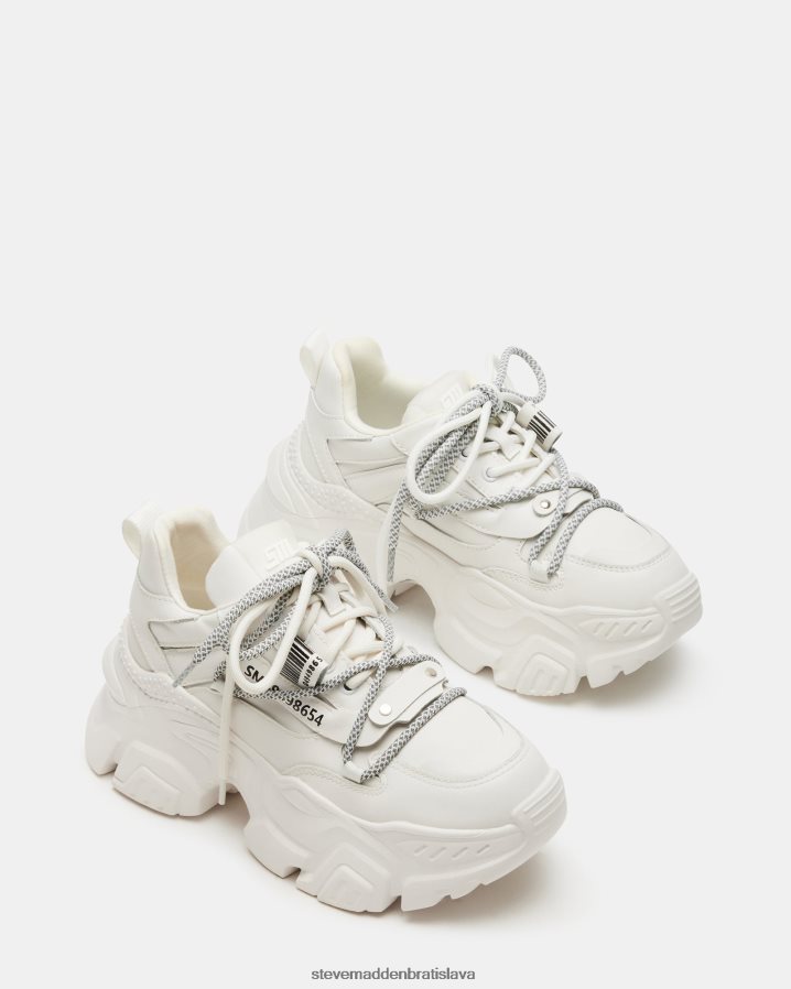 obuv biela koža ženy Steve Madden trója 8D42H236