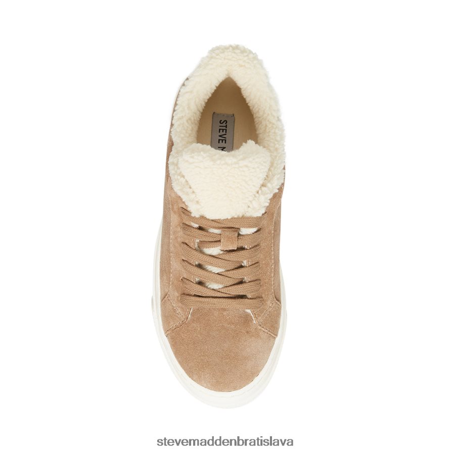 obuv šedohnedý semiš ženy Steve Madden štúdio-f 8D42H330