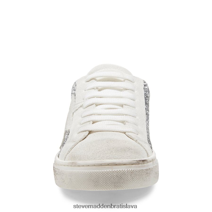 obuv strieborné trblietky ženy Steve Madden rubín 8D42H350